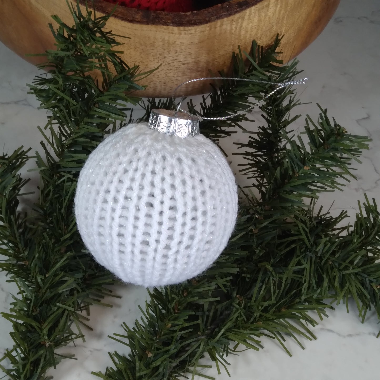 Handmade Knitted Christmas Ornaments